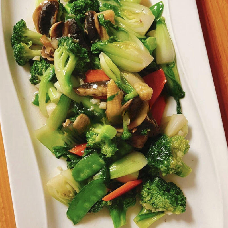 Stir-fried Seasonal Vegetables