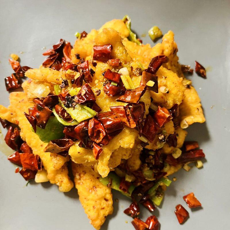 Szechuan Style Cooked Fish