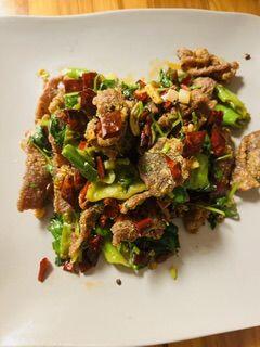 T5. Crispy Beef W. Hot Numbing Pepper