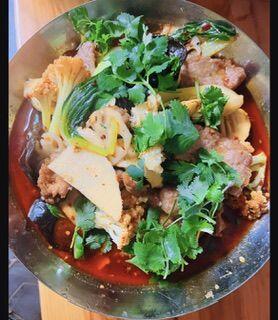 Instant Spicy Steam Pot Of Chicken